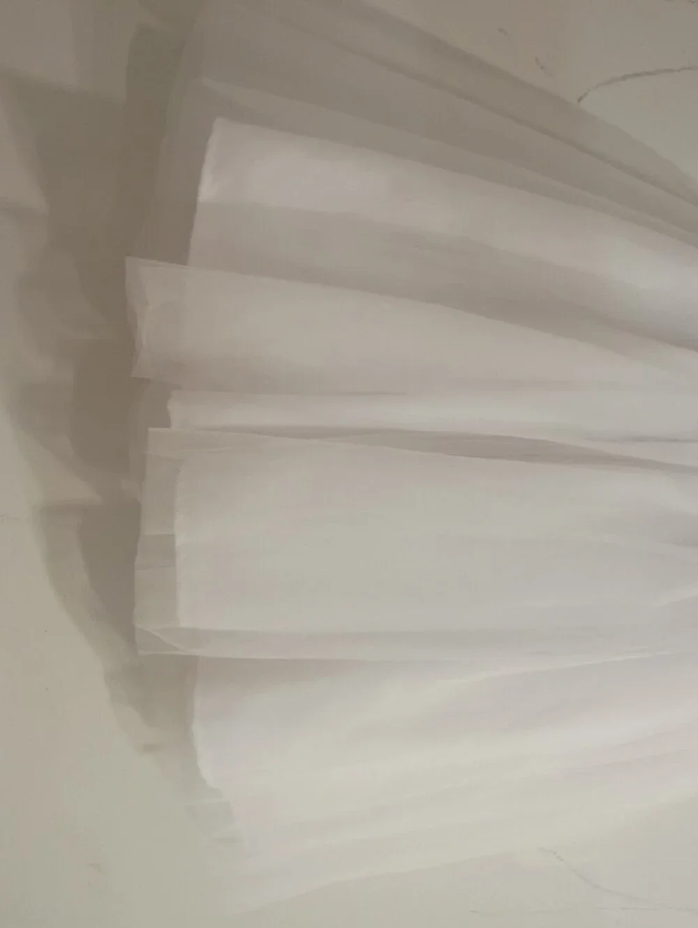 Biscotti White Floral Appliqué Tulle Party Dress with Satin Bow
